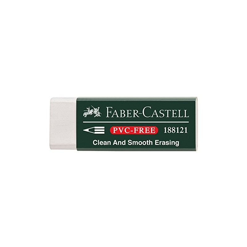 Faber-Castell Eraser/Rubber, 5 Radierer, 1