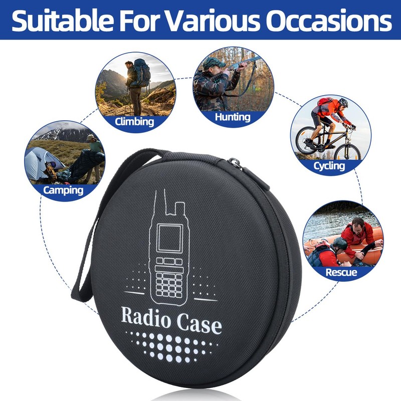 UV-5R MINI Ham Radio Carrying Case Walkie Talkie Case Holder
