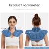 Microwavable Heated Neck Wrap Warmer and Shoulder Heating Pad Microwave,