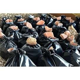 EQUIP247UK - BLACK Heavy Duty Rubble Sacks/Bags Builders 20"X 30" 30KG+ (Pack of 10)