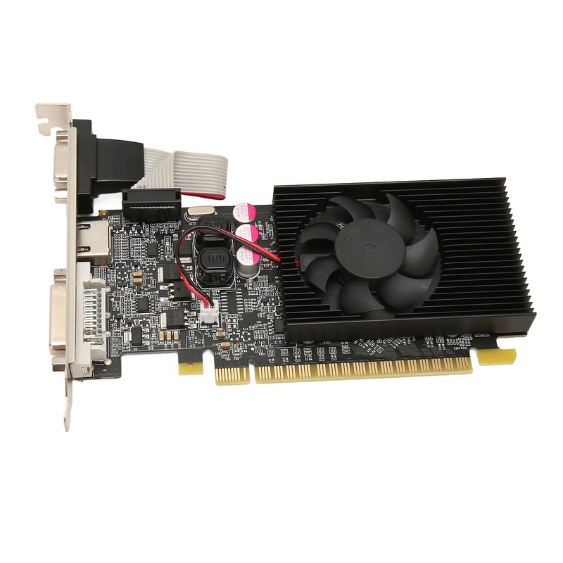 GT610 2G DDR3 64bit Graphics Card with Cooling Fan Support