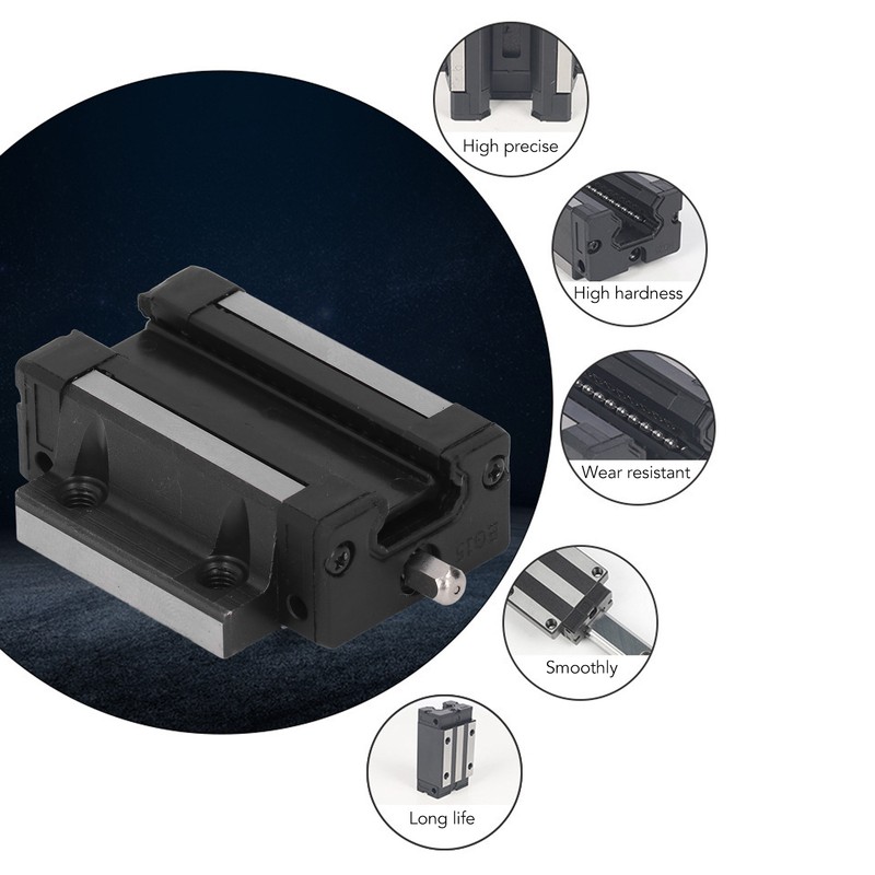 Linear Sliding Guide Kit Rust Corrosion Resistant Bearing Steel Linear