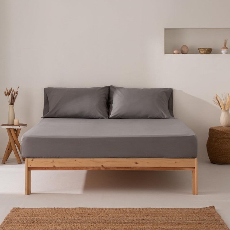 Fitted Sheet 105 x 200 x 30 cm 100% Cotton