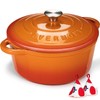 Overmont Enameled Cast Iron Dutch Oven - 7QT Pot with
