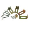 RLECS 4Sets Undermount Sink Clips Sink Brackets Washbasin Fittings for