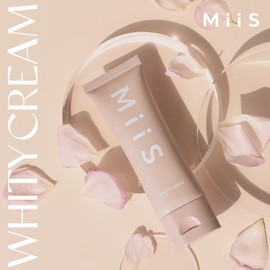 MiiS Mees Whitey Cream 1 Piece Toothpaste Rose Mint Flavor Whitening Mil-Tech Home Whitening Mud Feeling Paste