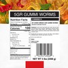 Candy Break Fruity & Sweet Gummy Worms, Gummy Candies with