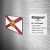 Florida State Flag Magnet | 5-Inches by 3-Inches | Premium