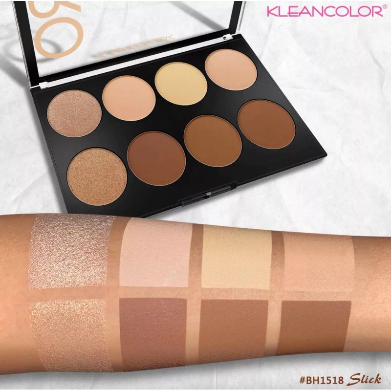 KleanColor Paleta Pro Face Kleancolor Iluminadores Y Contornos