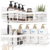 Sakugi Corner Shower Caddy - 2 Pack, Adhesive Shower Organizers,