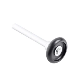 HOME MASTER HARDWARE 1-3/4" Nylon Garage Door Rollers with 4" Stems, No Bearings, Zinc Plated 12 Pack