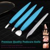 BEZOX Ingrown Toenail Removal Blades and Foot Callus Knife -