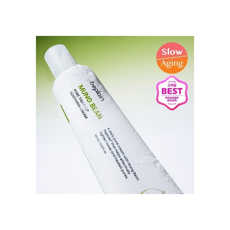beplain Mung Bean Pore Tight Up Soothing Cream 60ml 1+1