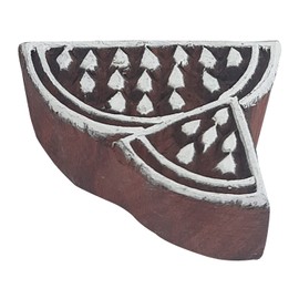 Royal Kraft Wooden Stamps DIY Fabric, Textile, Clay, Pottery, Paper, Henna Printing Blocks THLtag010