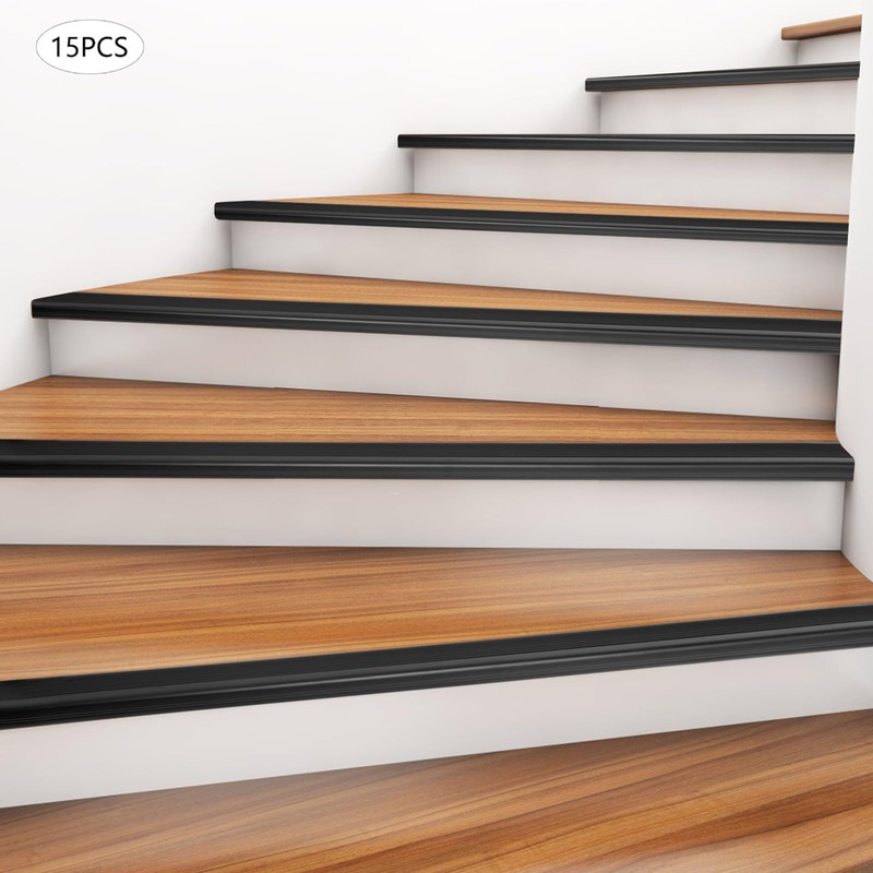 15PCS Stair Edge Protector, 36" x 2" x 1" Anti-Slip