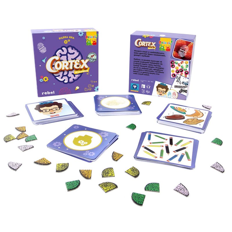 Rebel 5902650610804 Cortex Board Game, Multicoloured, od 6 LAT