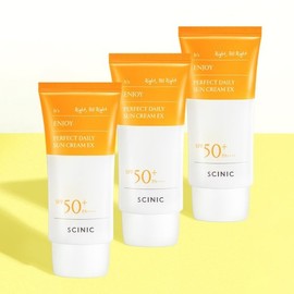 1+1+1 Scinic Enjoy Perfect Daily Sunscreen EX 50ml / 1+1+1 싸이닉 엔조이 퍼펙트 데일리 썬크림 EX 50ml