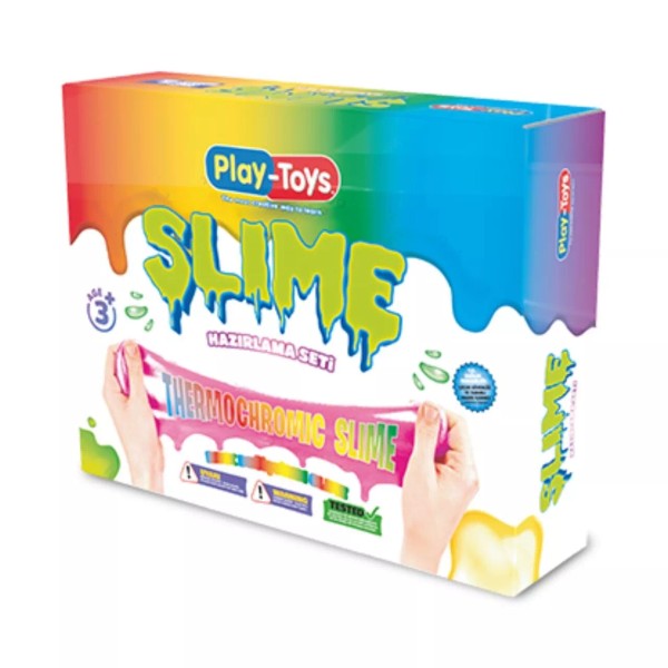 Play-Toys Thermochromic DIY Slime Set - Colour-Changin