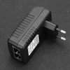 Wall Plug POE Injector, DC 24V 1A Power Supply Plug