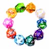 SmartDealsPro 10-Pack 20 Sided Dice D20 Polyhedral Dice for DND