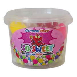 So Sweet Süßigkeiten Box, CAPTAIN PLAY Süßigkeiten Geschenk mit 178g in 8 Sorten ohne Schokolade, liebevolle Geschenkidee für Freunde, Kollegen und Familie