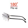 Gafas de sol polarizadas con clip, antirreflectante, protección UV400, lente