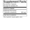 Nature's Sunshine Golden Seal, 100 Capsules