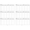 Teacher Grade Book A4 30 Subjects / Courses and Classes