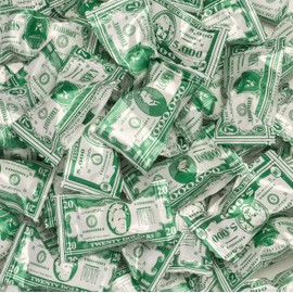 Candy Envy - Money Buttermints - 13 oz. Bag - Approximately 100 Individually Wrapped Mints