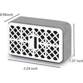 Deodorizer Catalyst Filter Cartridge for Toto THU6474-01/THU6474#01 THU6072,Deodorizing Filter Compatible with Washlets S500e, S550e,K300,S550E,C5,C2, Toilet Air Filter Deodorizing Cartridge-1Pack