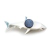 WitnyStore 4" Long White Shark 3D Resin Fridge Magnet Sea