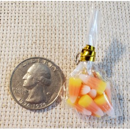 Bag of Candy Corn Magnetic Needle Minder Cross Stitch Embroidery | Cover Holder