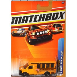 2010 MATCHBOX CITY ACTION #62 FORT SUMMER GMC SCHOOL BUS by Matchbox by Matchbox