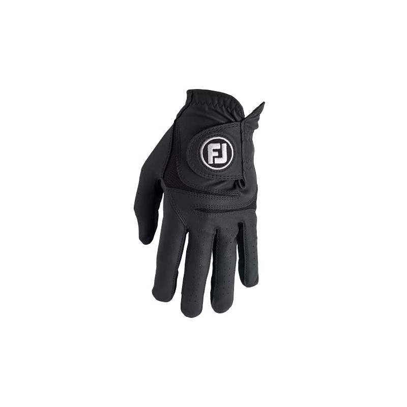 Footjoy 66247 Golf Glove, Men, Men, 66247, Black, Medium