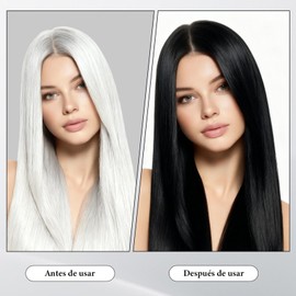Peine para Tinte de Cabello，Peine Tinte Pelo, Tinte de Cabello Peine Coloración Pelo Portátil, Peine 2 en 1 de Acción Rápida, Resistente al Agua y al Sudor, Unisex, Teñido Rápido, Cubre Canas.