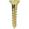 #10 x 5/8" Flat Head Countersink Solid Brass Wood Screws