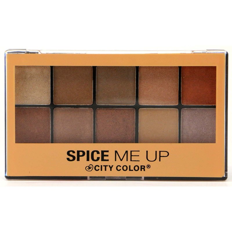 CITY COLOR Spice Me Up Palette - 10 Shades