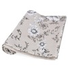 Linen Floral Upholstery Fabric by The Yard - Sewing Fabric