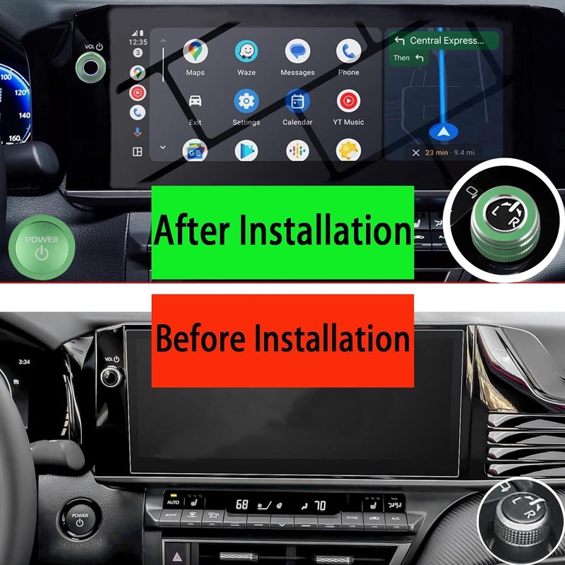 Tyifxom for Toyota Camry LE/SE/XLE/XSE 2025 2026 Accessories, Aluminum Volume