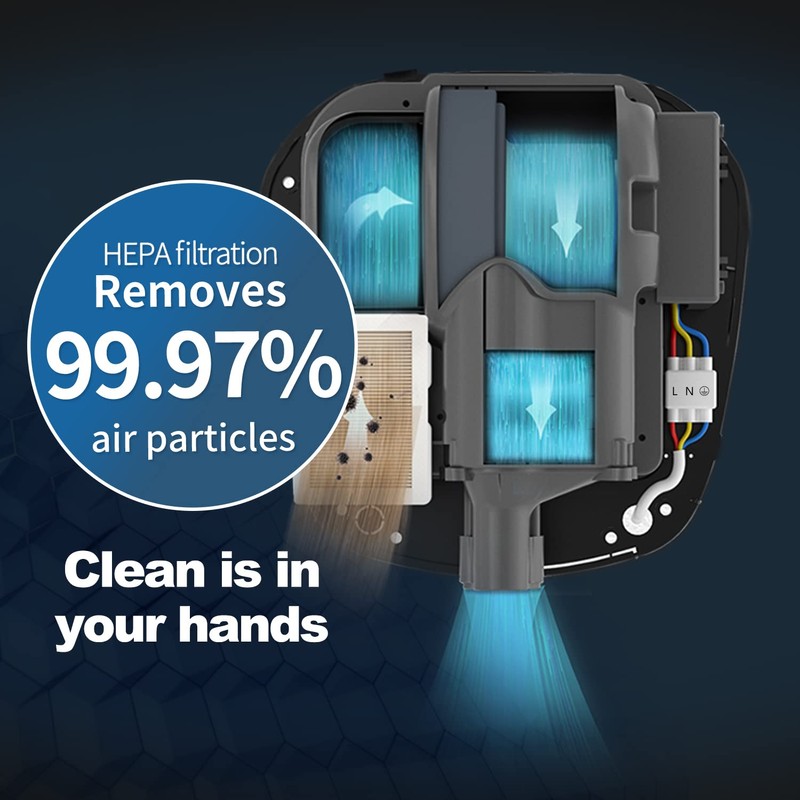 AIKE Air Tank Heavy Duty Hand Dryer HEPA Filter UL
