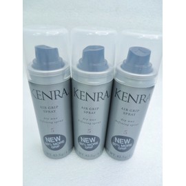 KENRA 5 AIR GRIP SPRAY DRY WAX 1.5 oz X 3