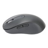 Wireless Mouse Black BT Or USB Receiver Silent Click Adjustable