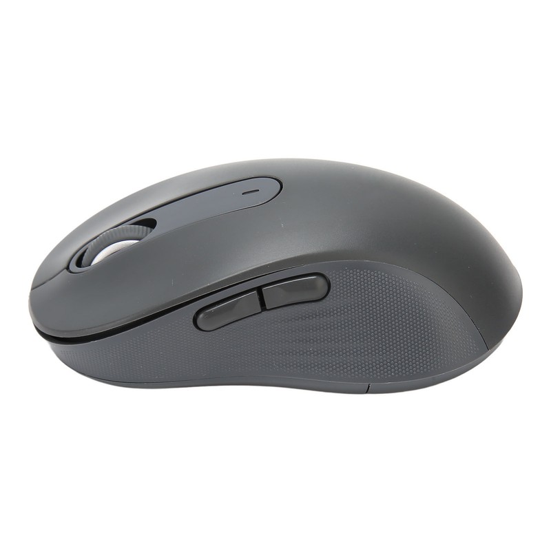 Wireless Mouse Black BT Or USB Receiver Silent Click Adjustable