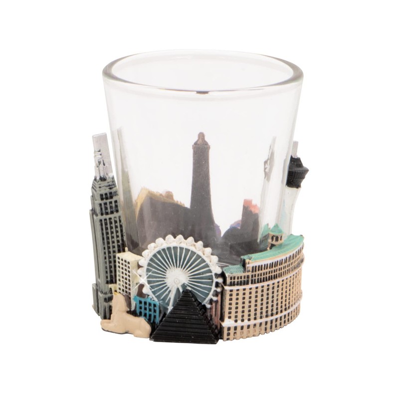 City-Souvenirs - Vaso de chupito de Las Vegas con 3D