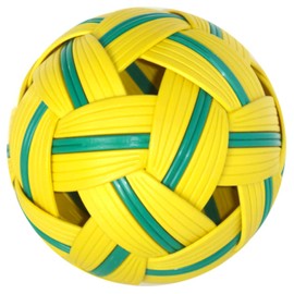 Sepak Takraw Ball Wicker Ball Sepak Takraw Foot Volleyball Thai Sports (Green)