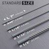 WelderElite TIG Welding Tungsten Electrode 10 Pack 1/16" × 7"