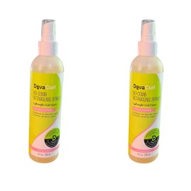 DevaCurl (2 Pack) No-Comb Detangling Spray Lightweight Curl Tamer 8 Fl oz Each