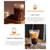 Electric Milk Frother Cooker for Frothing 4-in-1 Milk Steamer with
