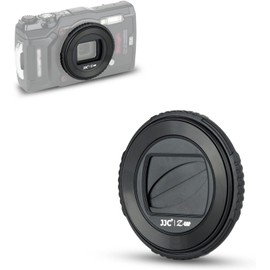 JJC Lens Cap for Olympus Tough TG-6, TG-5, TG-4, TG-3, TG-2 and TG-1F, OM System TG-7 Cameras, Replacement for Olympus LB-T01 Lens Protector
