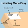Premium Label Supply White Sticker Shipping Labels – 4" x